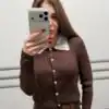 Жилетка "Choco elegance"