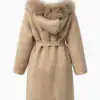 Жилетка Lux beige fur - снимка 3