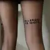 Чорапогащник "Allergic to idiot" - снимка 2