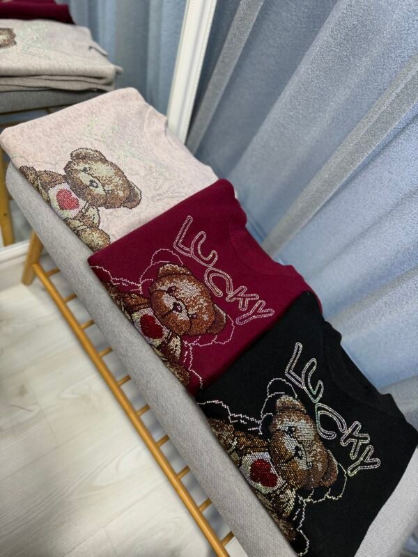 Пуловер Teddy knit glow