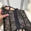 Дантелен корсет Noir Lace - снимка 4