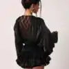 Ефирна рокля Black Swan - снимка 3