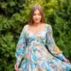 Къса рокля Floral Dream - снимка 2