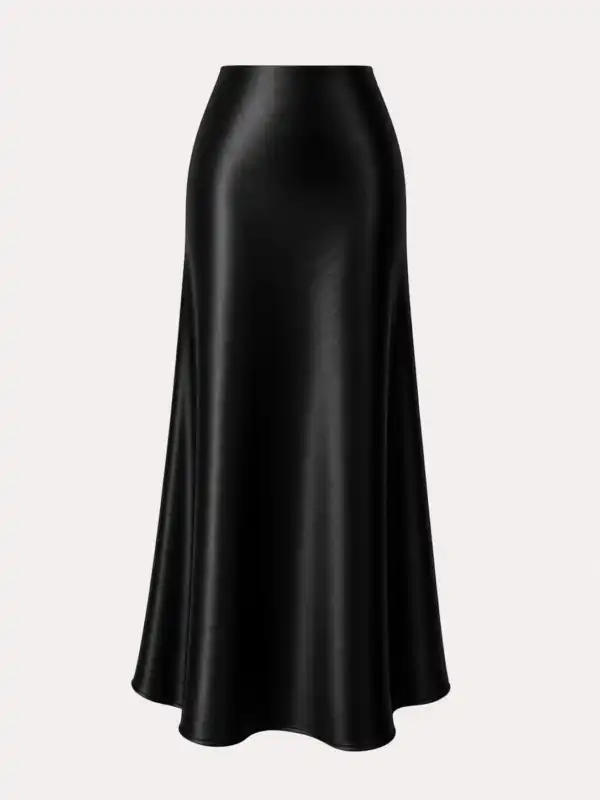Сатенена пола Line Maxi - снимка 4