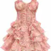 Рокля Blush Bloom - снимка 4