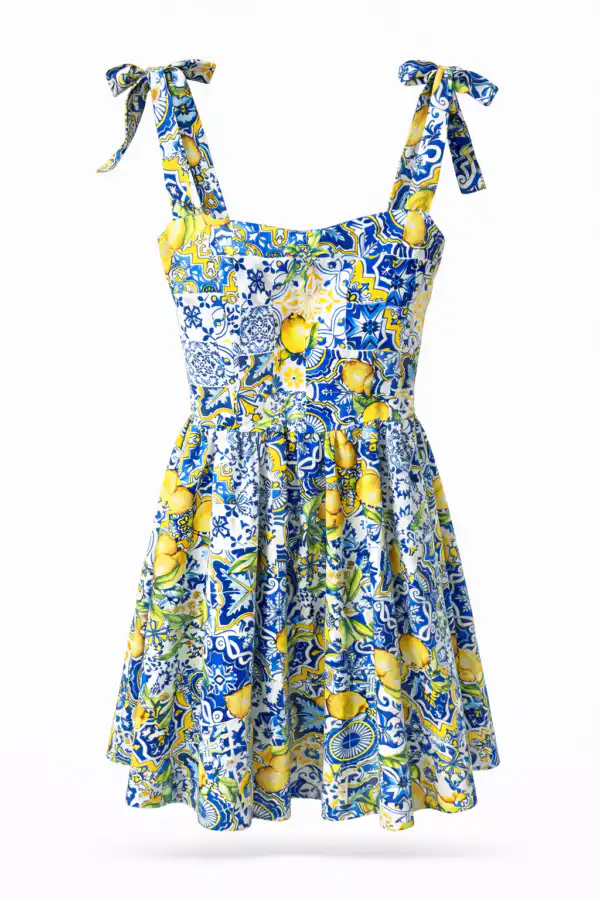 Рокля Lemon Sicily