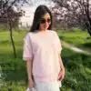 Блуза с дантелен гръб