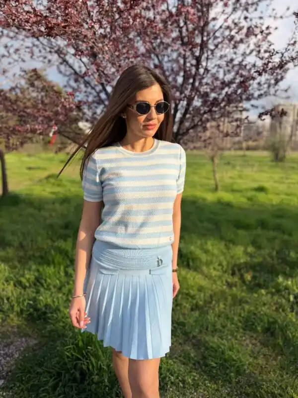 Пола плетиво Candy Pleated - снимка 3
