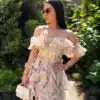 Мини рокля Blush Garden - снимка 2