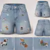 Къси дънки Doggie Denim