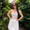 Корсет White Desire - снимка 2
