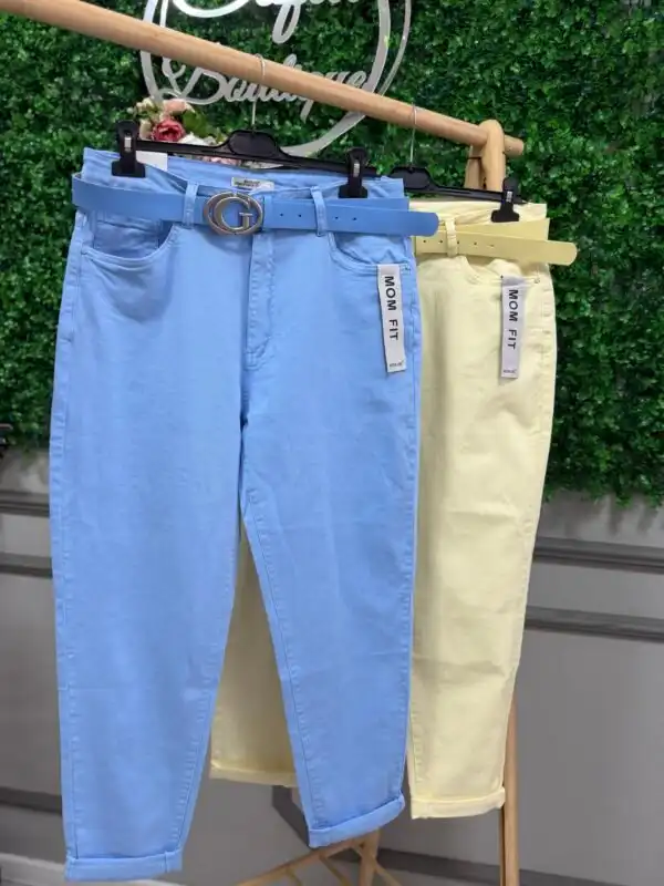 Дънки Mom fit BIG SIZE - снимка 3