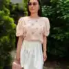 Елегантна риза Pink Crystal - снимка 2