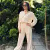 Сет Cream Luxe Knit - снимка 2