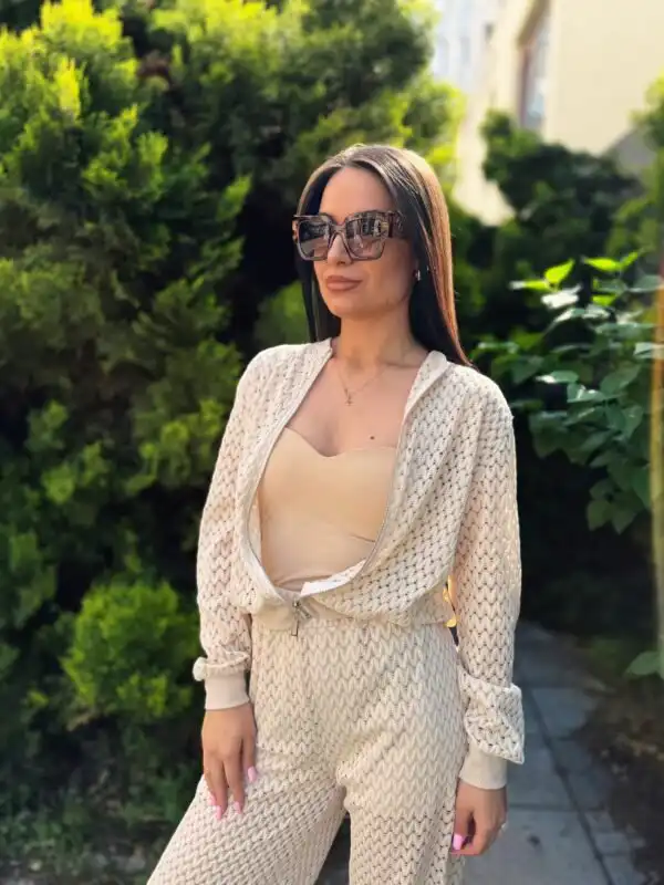 Сет Cream Luxe Knit