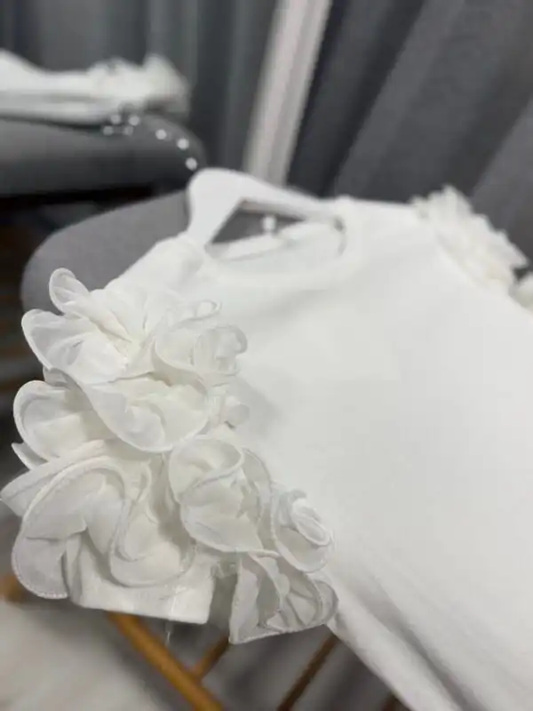 Тениска рипс White rose
