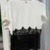Тениска с дантела