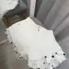 Къси дънки Polka dots