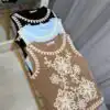 Потник с релефна бродерия