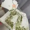 Къс панталон Green flower
