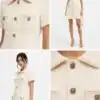Рокля плетиво Blush charm - снимка 2