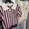 Блуза плетиво с бродерия - снимка 4