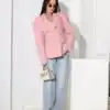 Блейзър букле с колан
