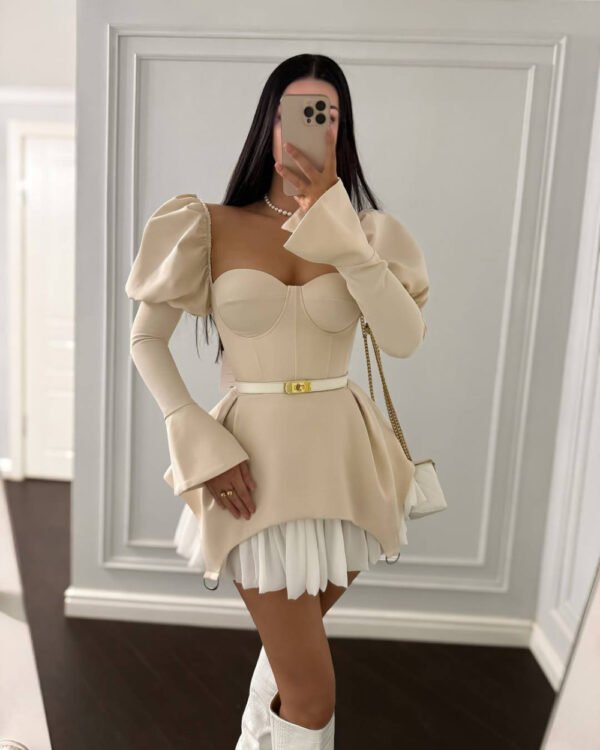 Рокля Beige elegance